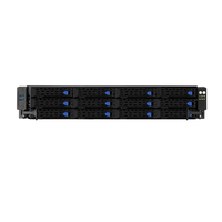 Server platform ASUS 2U RS720A-E11-RS24U/10G/2.4KW/24NVMe/GPU 90SF01G5-M000B0 AMD x 2 DDR4 x 32 24 x 2.5" NVME/SATA/SAS PSU 1+1