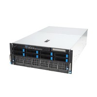 Server platform ASUS 4U ESC8000A-E12-SKU2/10G/3kW(2+2)/2 PCIe/2 NVMe 90SF02H2-M001J0 AMD x 2 DDR5 x 24 9 x 2.5" SATA/SAS/NVME PSU 2+2