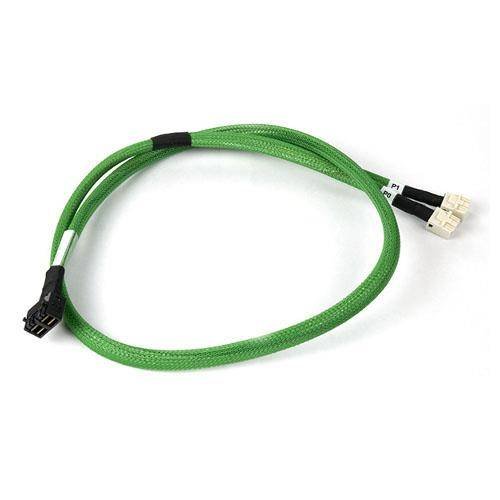 Cable Broadcom 05-50061-00 1xSFF-8643 - 2x4 SFF-8643 Mini SAS HD (White) - U.2 Enabled Cables