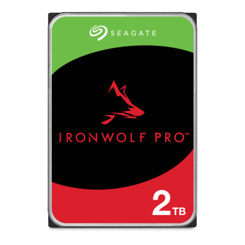 Hard Disk Drive Seagate IronWolf PRO 3.5'' HDD 2TB 7200RPM SATA 6Gb/s 256MB | ST2000NT001