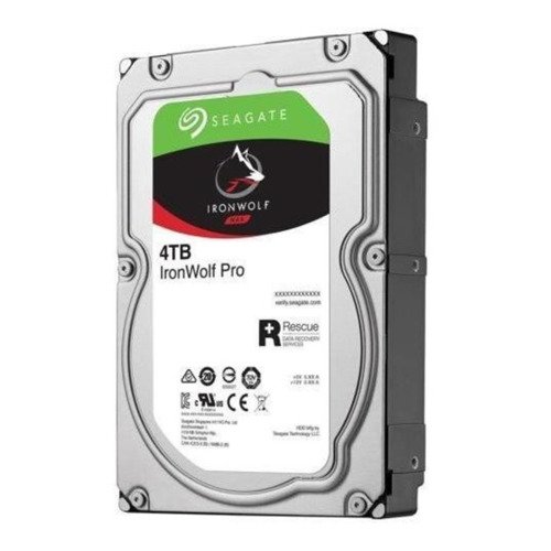 Hard Disk Drive Seagate IronWolf PRO 3.5'' HDD 4TB 7200RPM SATA 6Gb/s 128MB | ST4000NE0025