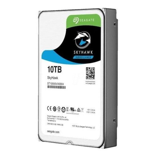 Hard Disk Drive Seagate SkyHawk 3.5'' HDD 10TB 7200RPM SATA 6Gb/s 256MB | ST10000VX0004