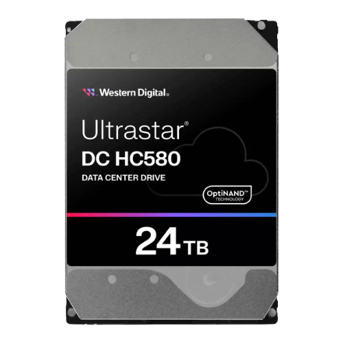 Hard Disk Drive Western Digital Ultrastar DC HC580 3.5'' HDD 24TB 7200RPM SATA 6Gb/s 512MB | 0F62796