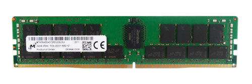 Memory RAM 1x 32GB Micron ECC REGISTERED DDR4 2Rx4 2933MHz PC4-23400 RDIMM | MTA36ASF4G72PZ-2G9