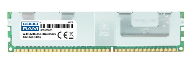 Memory RAM 1x 32GB Samsung ECC LOAD REDUCED DDR3 4Rx4 1600MHz PC3-12800 LRDIMM | W-MEM1600LR3Q432GLV