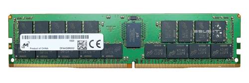 Memory RAM 1x 8GB Micron DDR4 2Rx8 3200MHz PC4-25600 ECC REGISTERED  | MTA18ASF1G72PDZ-3G2