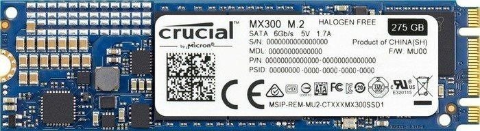 SSD disk Crucial MX300 1TB M.2 2280 SATA 6Gb/s TLC 3D-NAND | CT1050MX300SSD4 