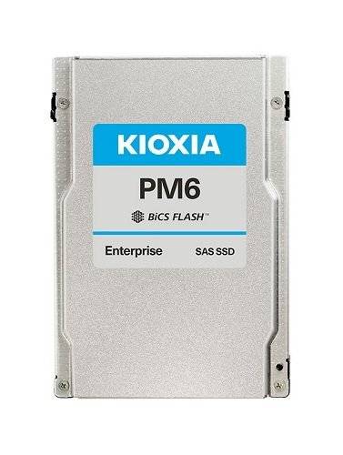 SSD disk Kioxia PM6-M 1.6TB 2,5'' SAS 24Gb/s TLC | KPM61MUG1T60