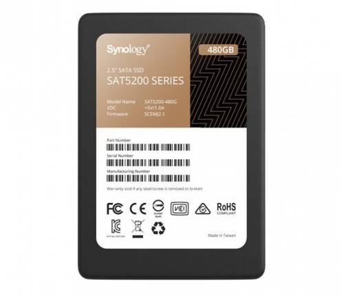 SSD disk for NAS Synology 480GB 2.5'' SATA 6Gb/s New | SAT5200-480G