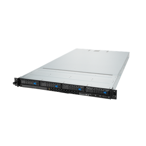 Server platform ASUS 1U RS700A-E11-RS4U/10G/1.6KW/4NVMe/OCP 90SF01E2-M00800 AMD x 2 DDR4 x 32 6 x 3.5" SATA/PCIe PSU 1+1