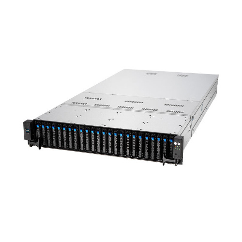 Server platform ASUS 2U RS520A-E11-RS24U/800W/24NVMe 90SF01Q1-M001Z0 AMD x 1 DDR4 x 16 24 x 2.5" SATA/SAS/NVME PSU 1+1