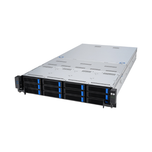 Server platform ASUS 2U RS720A-E12-RS24U/1G/2.6kW/24NVMe/OCP 90SF02E1-M002L0 AMD x 2 DDR5 x 24 24 x 2.5" SATA/SAS/NVME PSU 1+1