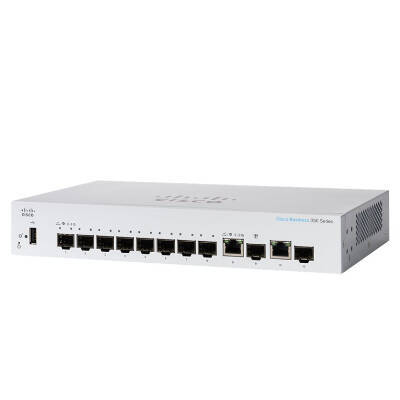 Switch Cisco Business CBS350-8S-E-2G-EU 8x SFP 2x RJ-45/SFP