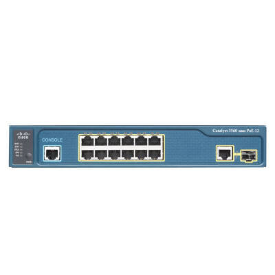 Switch Cisco Catalyst WS-C3560CX-12PC-S 12x 1Gb 1x RJ-45/SFP 240 W PoE+