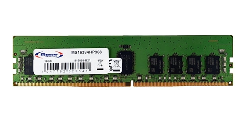 Memory RAM 1x 16GB Memory Solutions ECC REGISTERED DDR4 1Rx4 2666MHZ PC4-21300 RDIMM | MS16384HP968