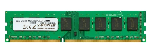 Memory RAM 1x 8GB 2-POWER NON-ECC UNBUFFERED DDR3 1866MHz PC3-14900 UDIMM | MEM2205B